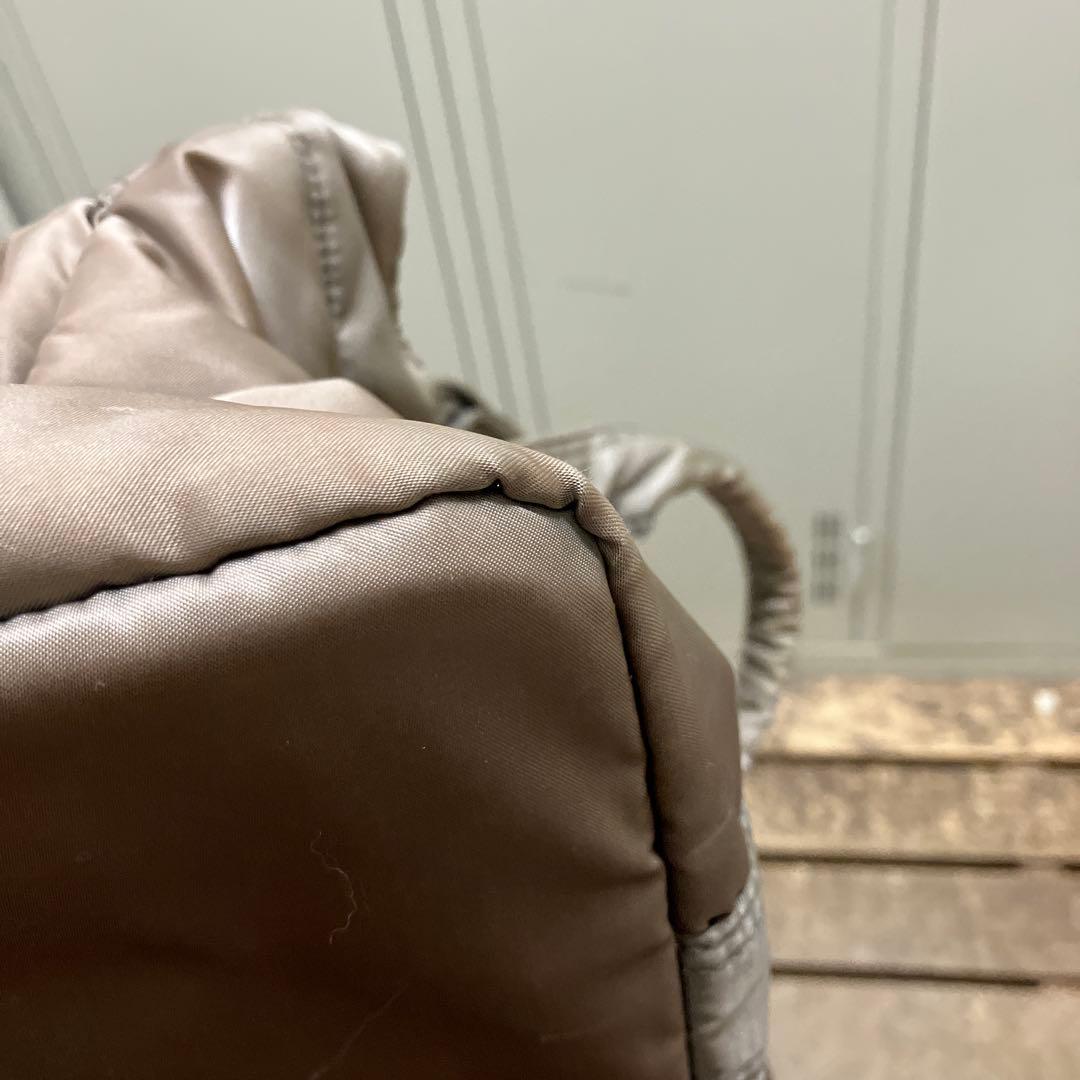 ポーター　タンカー トートバッグ　シルバー　変色あり