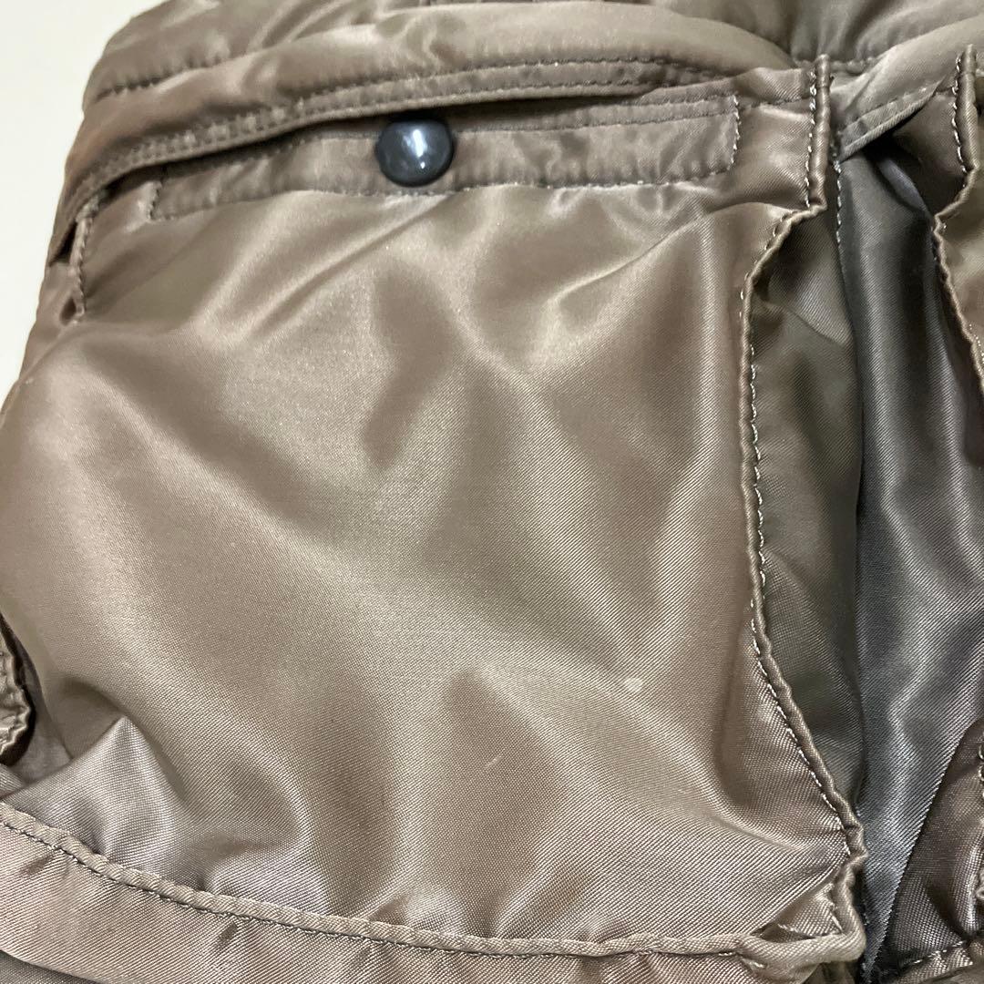 ポーター　タンカー トートバッグ　シルバー　変色あり