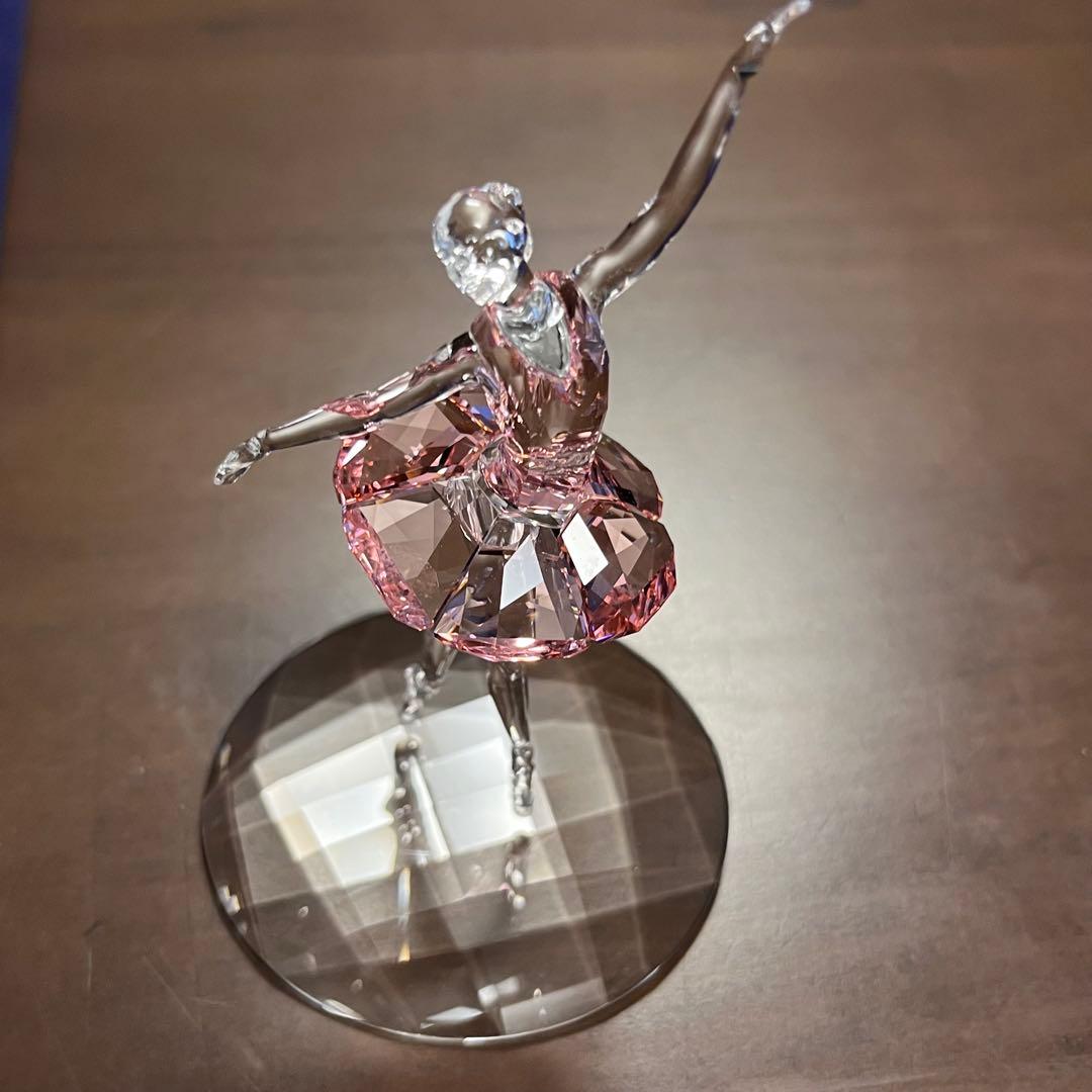 【新品】スワロフスキー　ガラス鐘　バレリーナ