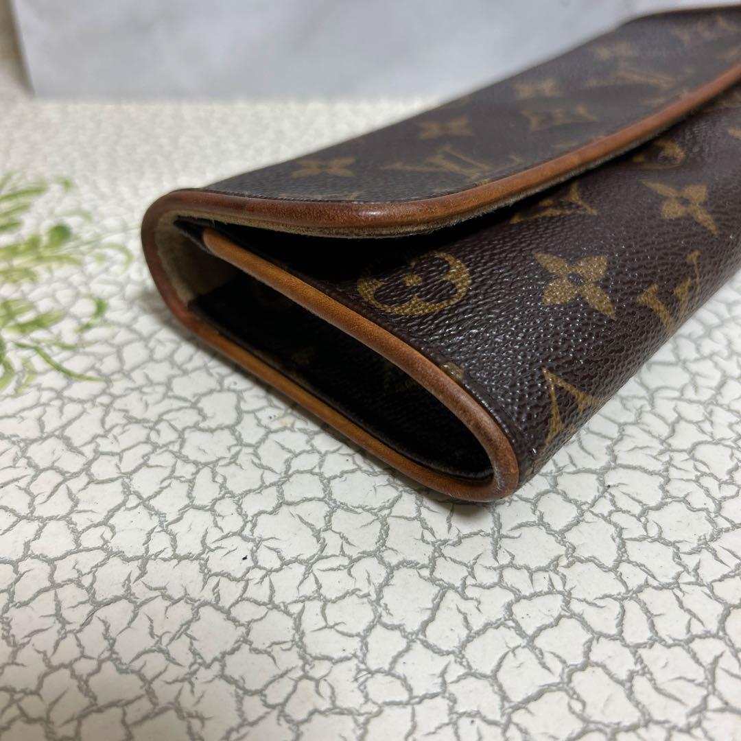 【LOUIS VUITTON】 ポシェットツイン モノグラム クラッチバッグ