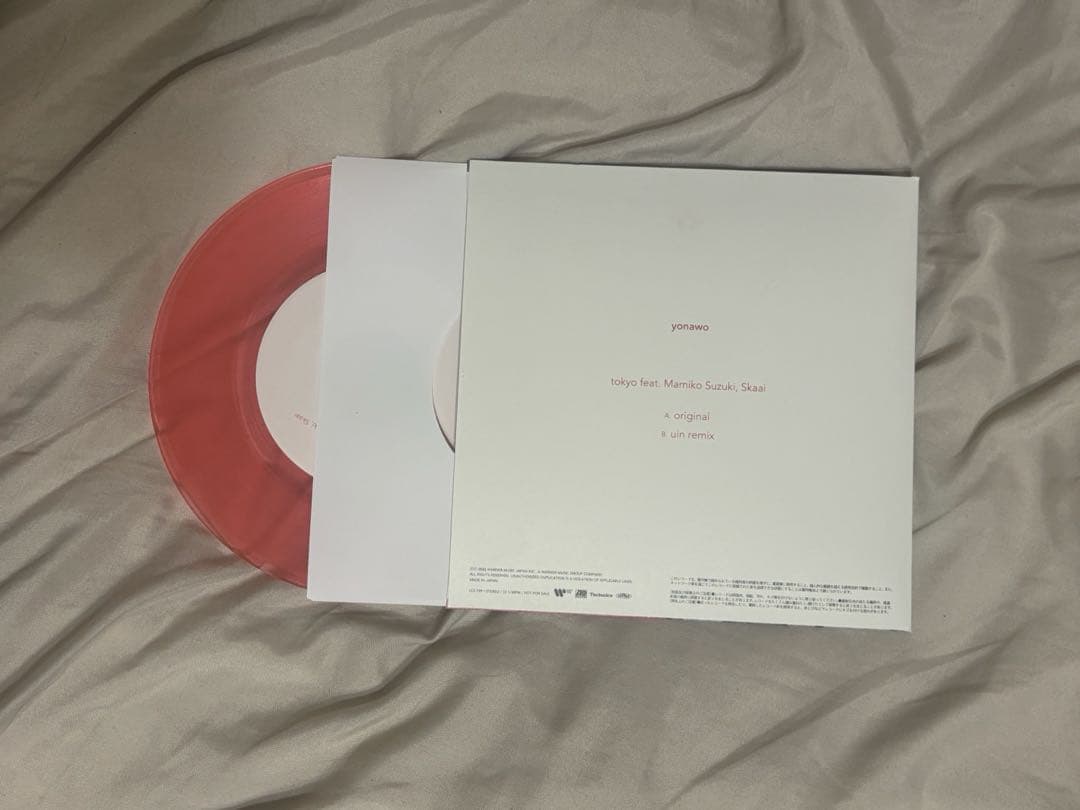 yonawo tokyo feat.mamiko レコード サイン Tシャツ