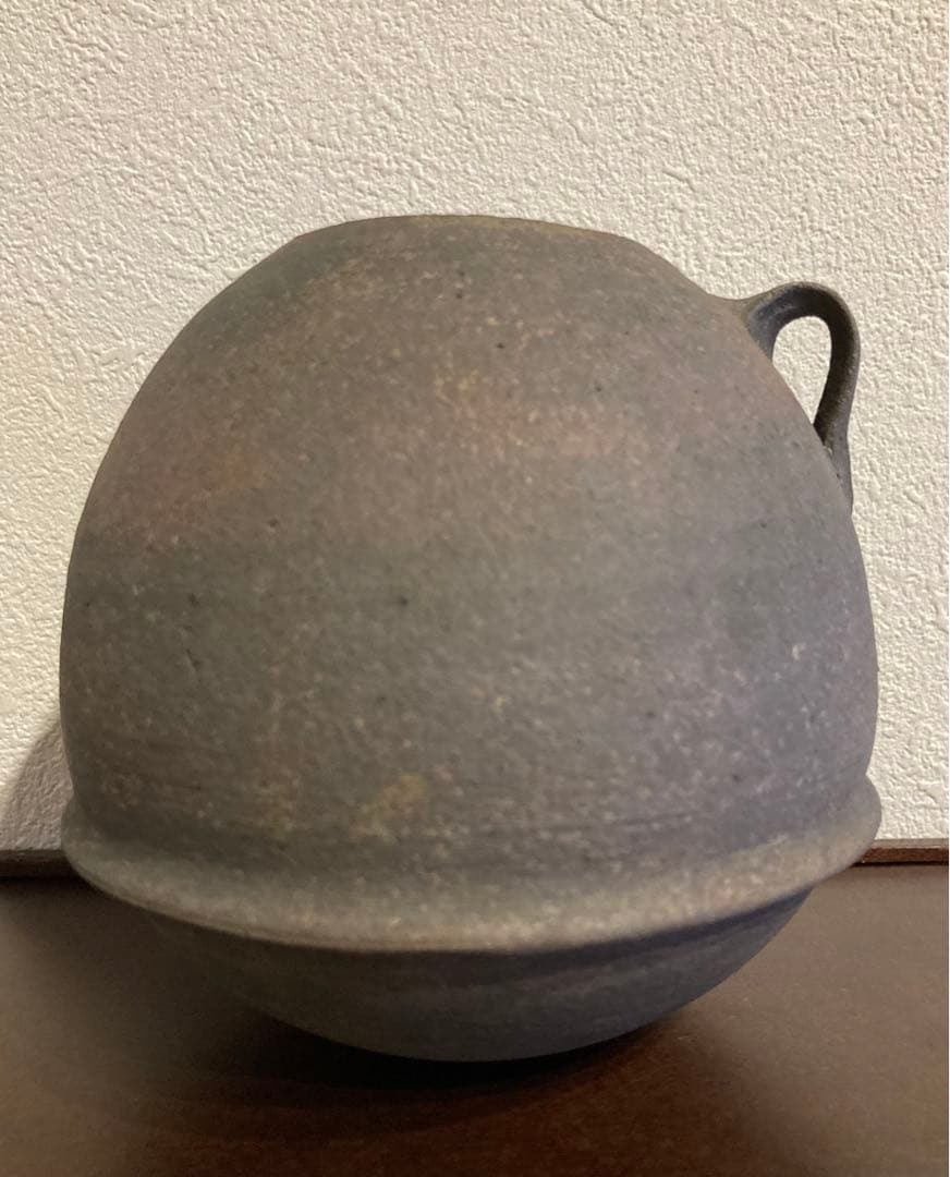 伊藤環　錆銀彩　ハンドルベース