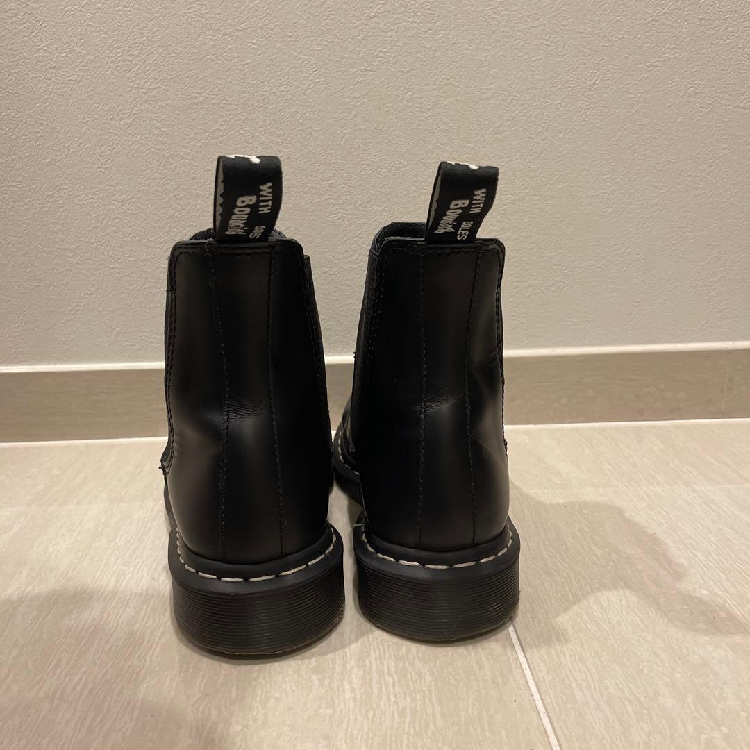 【美品】Dr.Martens 2976ホワイトステッチ　チェルシーブーツ