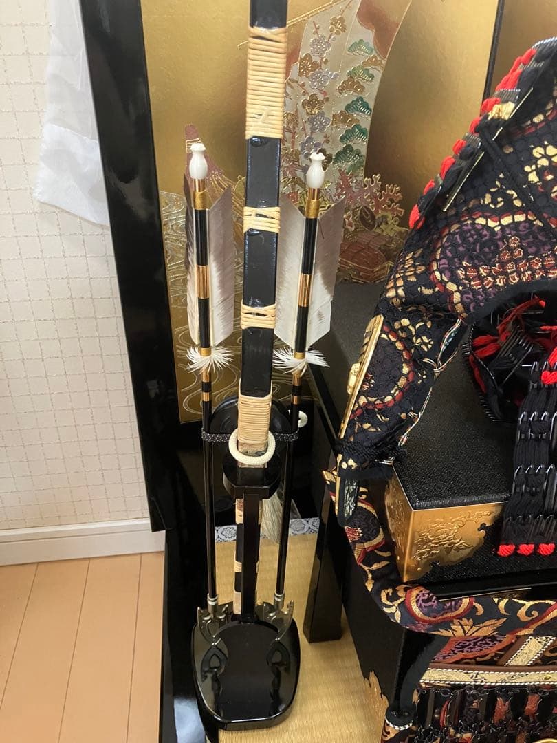 五月人形　鎧飾り　兜　平安朝