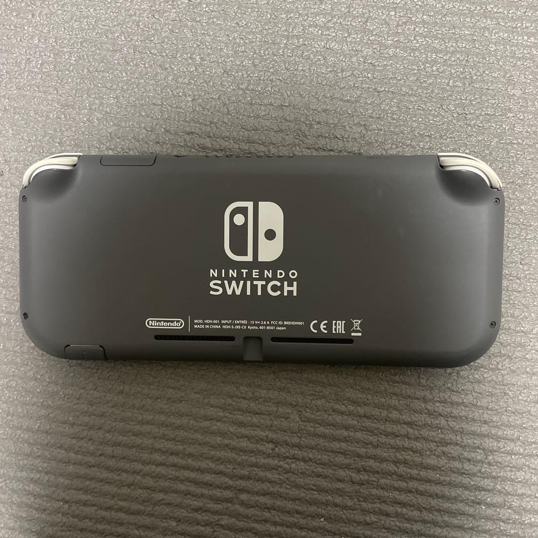 nintendo switch lite グレー　ニンテンドースイッチライト　①