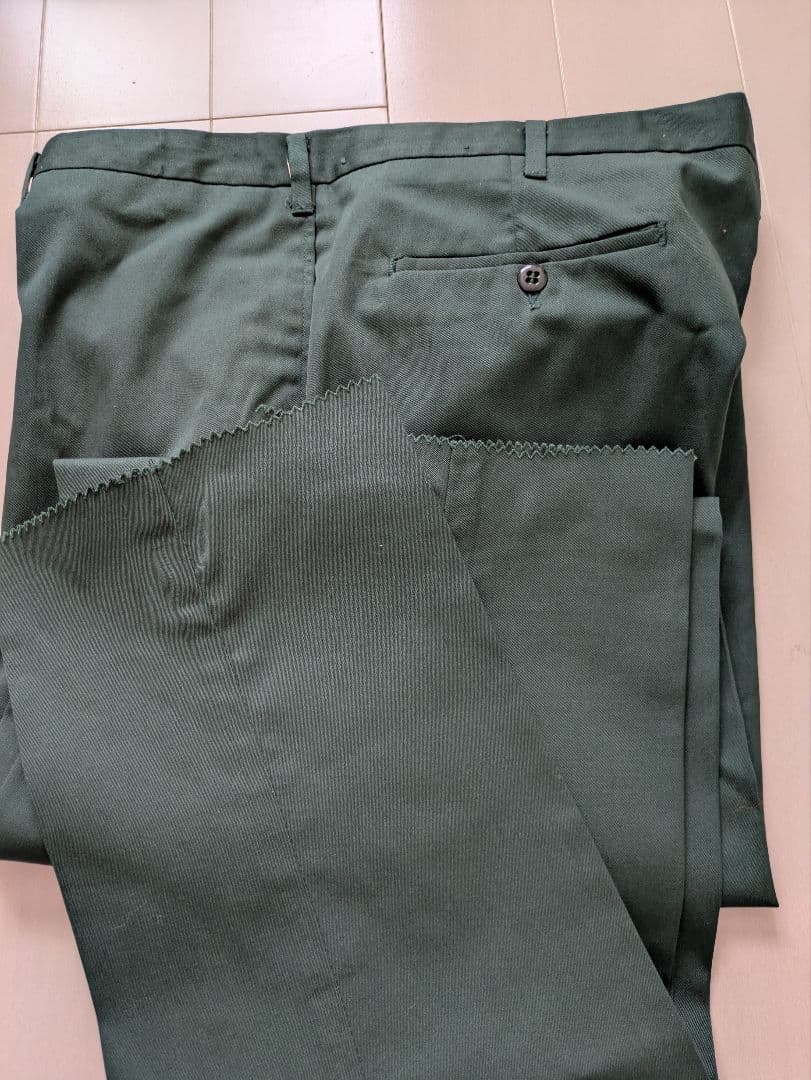 デッドストック 70s USA製 ボーイスカウト チノパンツ scovill