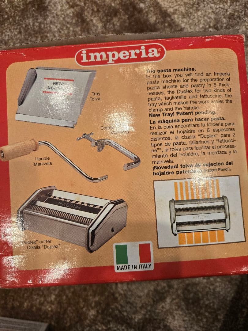 IMPERIA LUSSO パスタマシン