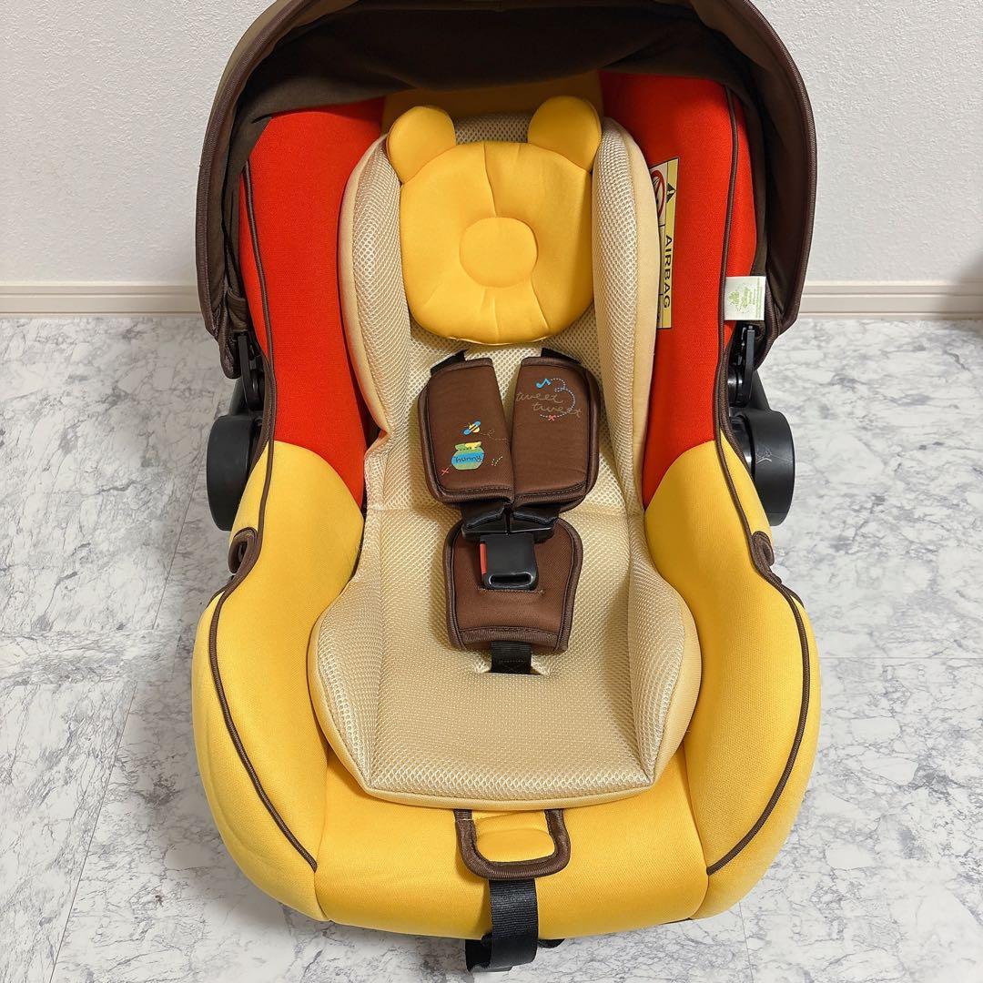 超美品✨清潔✨ 廃盤品✨限定✨ディズニー プーさん チャイルドシート兼バウンサー