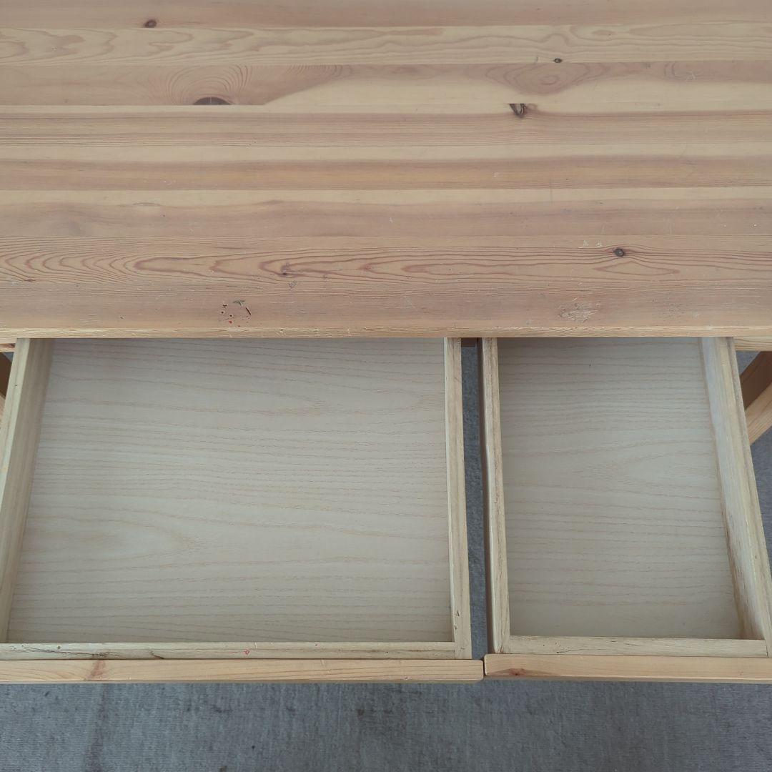 無印良品 パイン材デスク 学習机