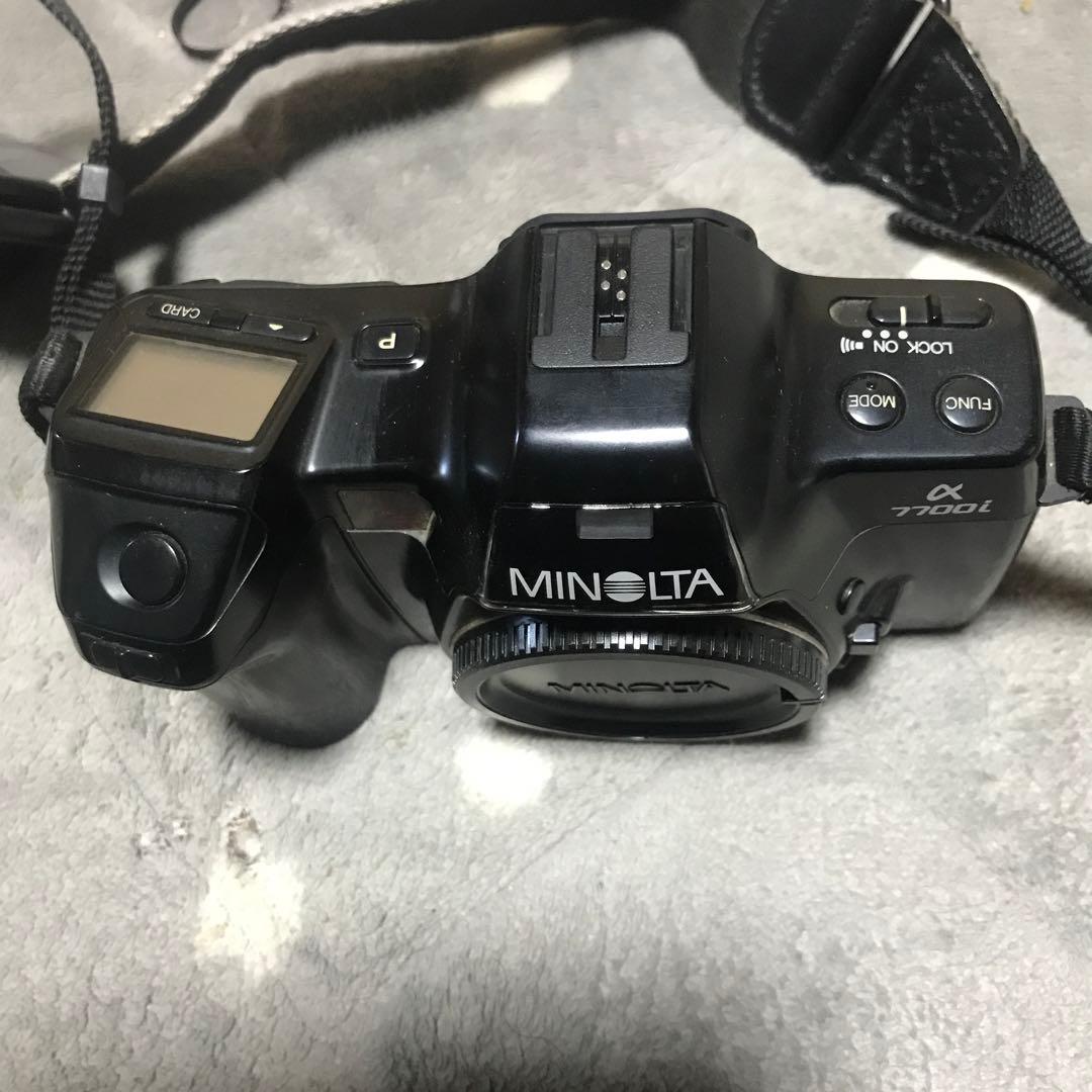 MINOLTA α7700i 　一眼レフフイルムカメラ