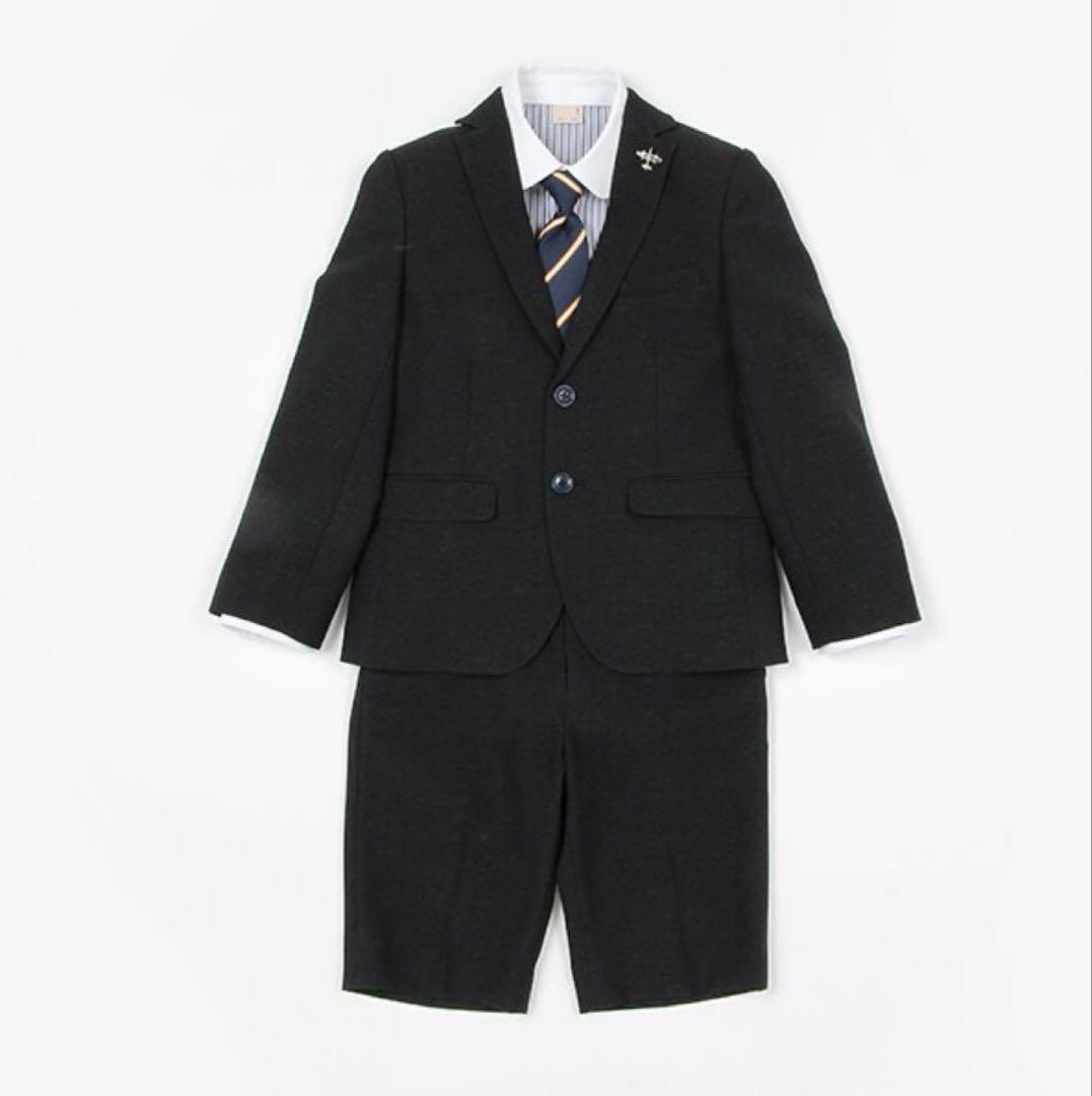 【美品】petitmain フォーマル　入学式　スーツ　130 男の子