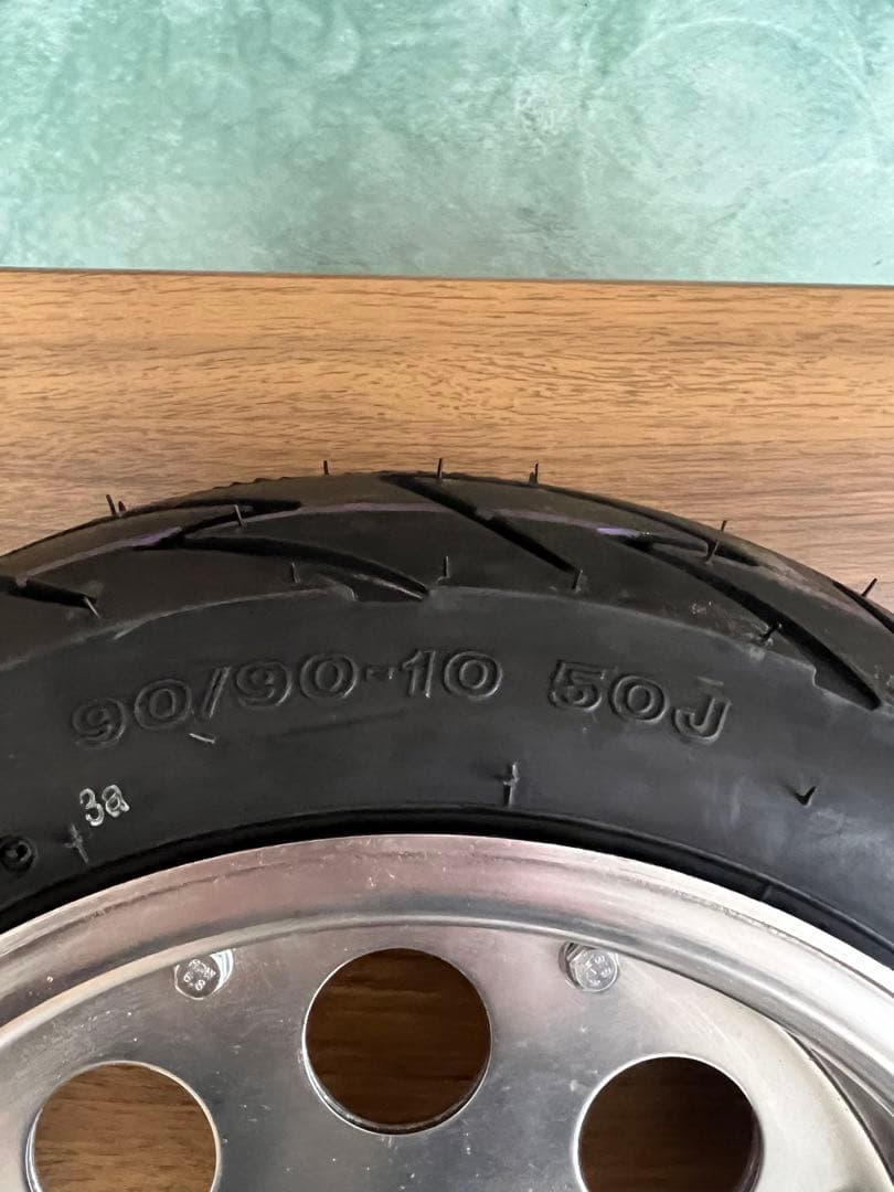 モンキー用4Jホイールタイヤ新品付き スプロケスペーサー付き