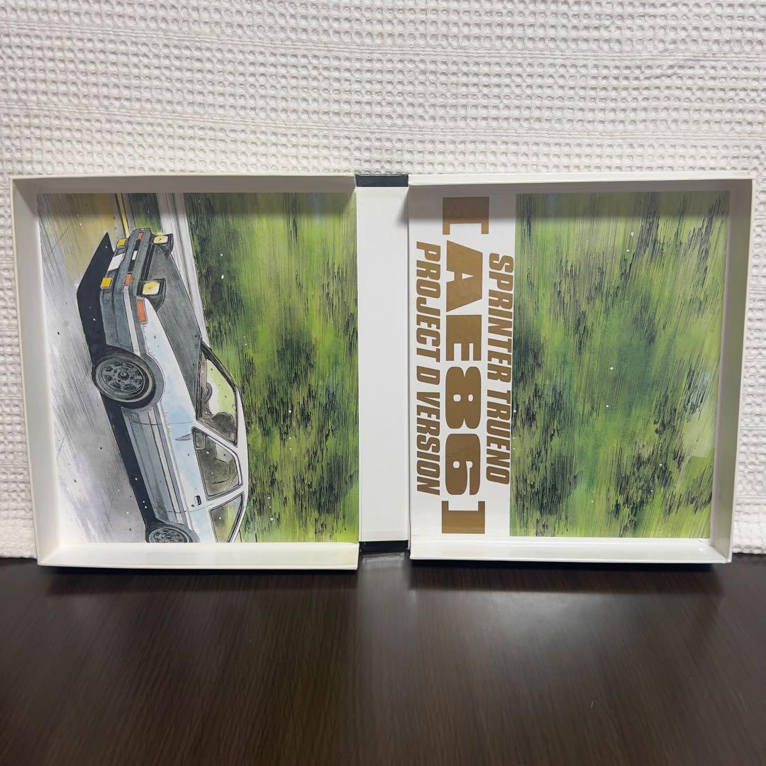 【初版・完品】頭文字D 豪華BOX ARTWORKS／特典フル装備 AE86付