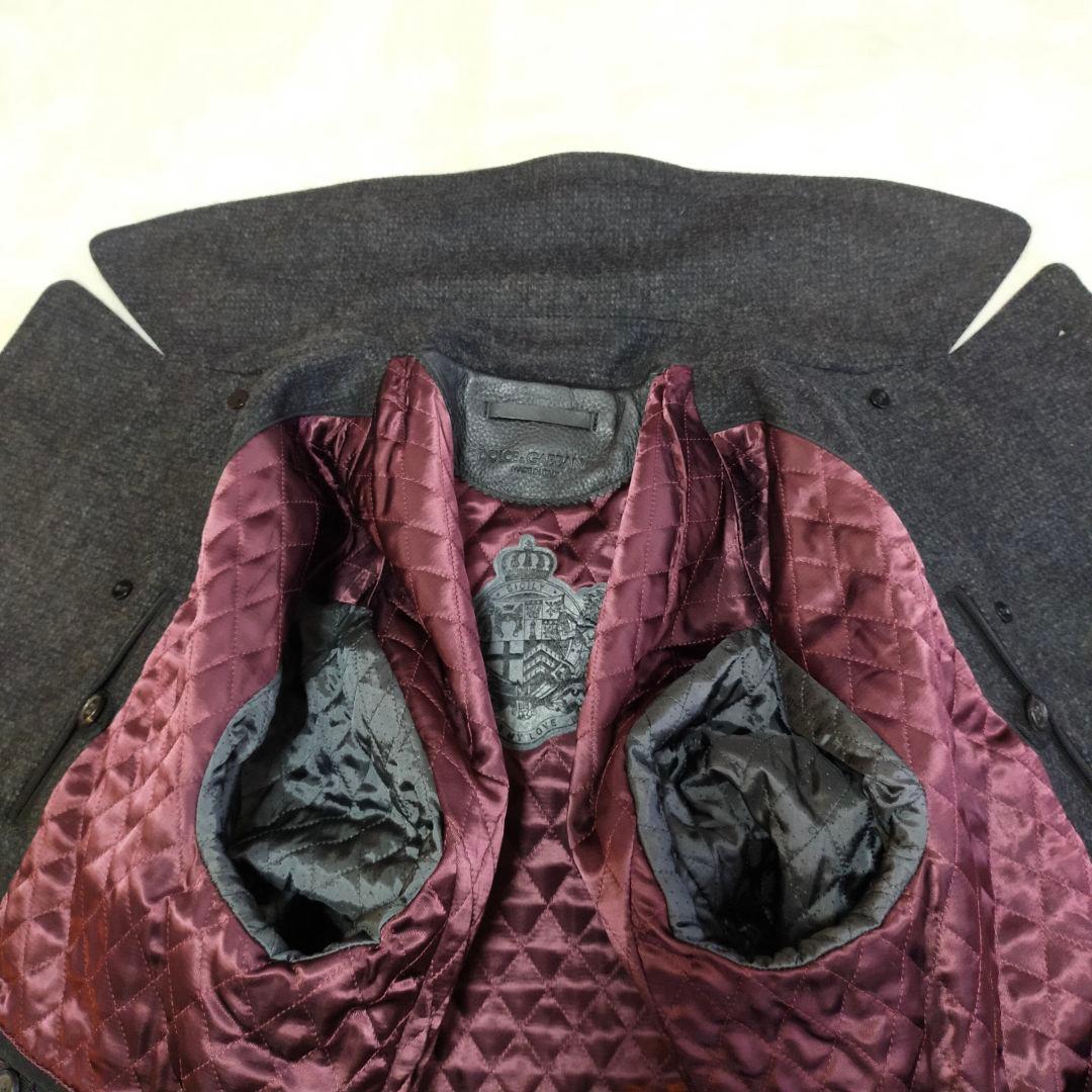 イタリア製　ドルチェ&ガッバーナ　48　ピーコート　ウールコート