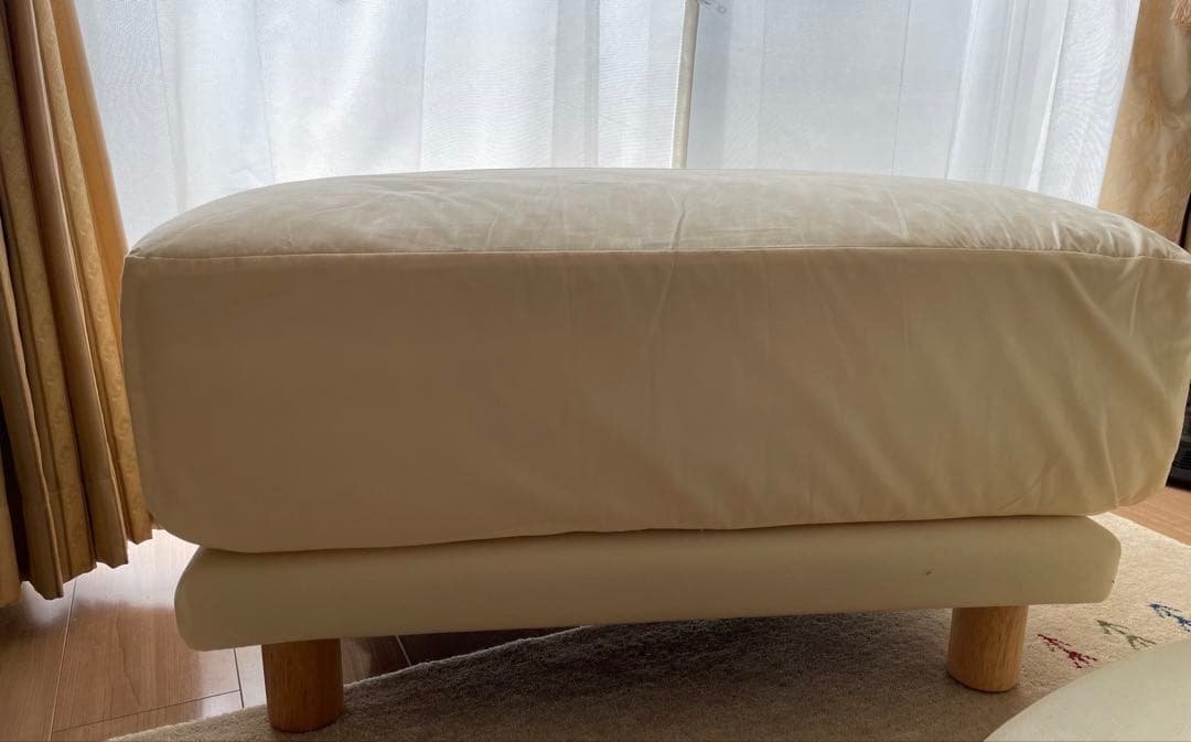 無印良品　オットマン本体（ウレタン・ポケットコイル）