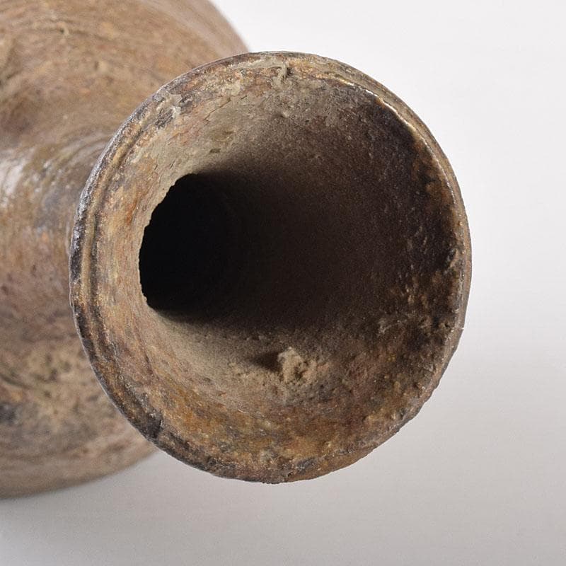 瀬戸焼　古瀬戸　二光造　三耳花入　C　7056