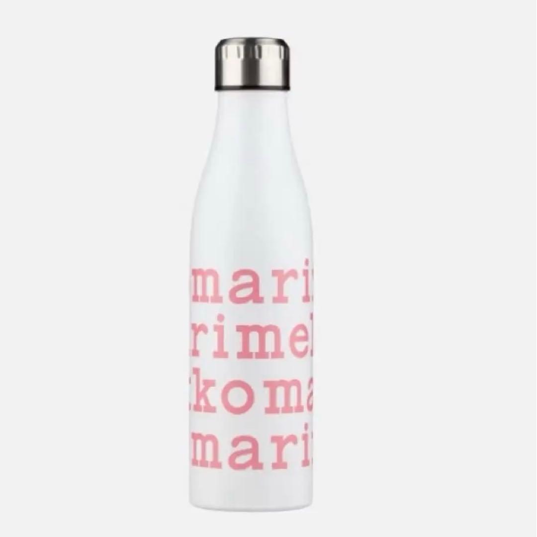 ♡マリメッコ　マリロゴ ステンレスボトル　ピンク　水筒　タンブラー　新品