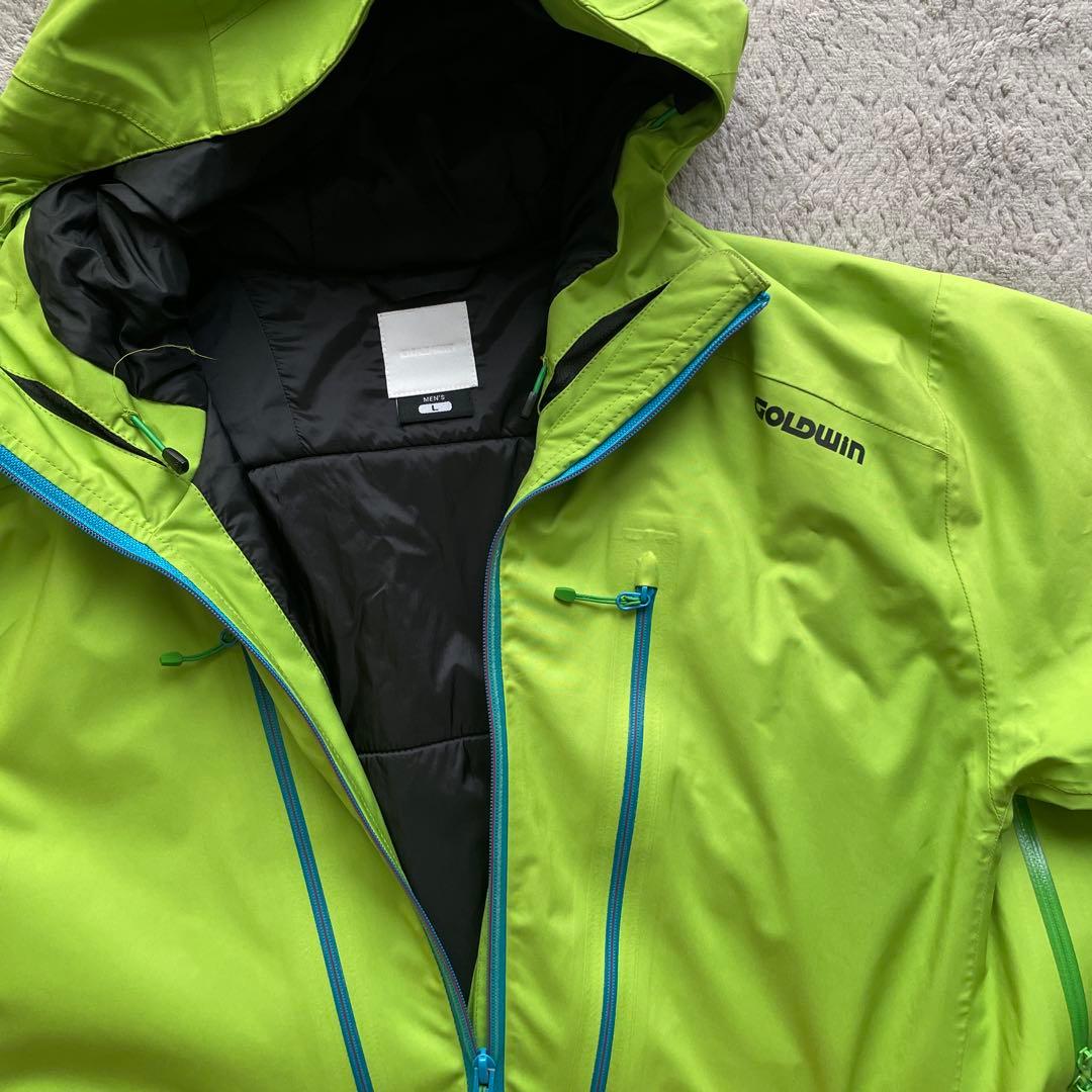 ゴールドウィン ライムグリーン スキーウェア