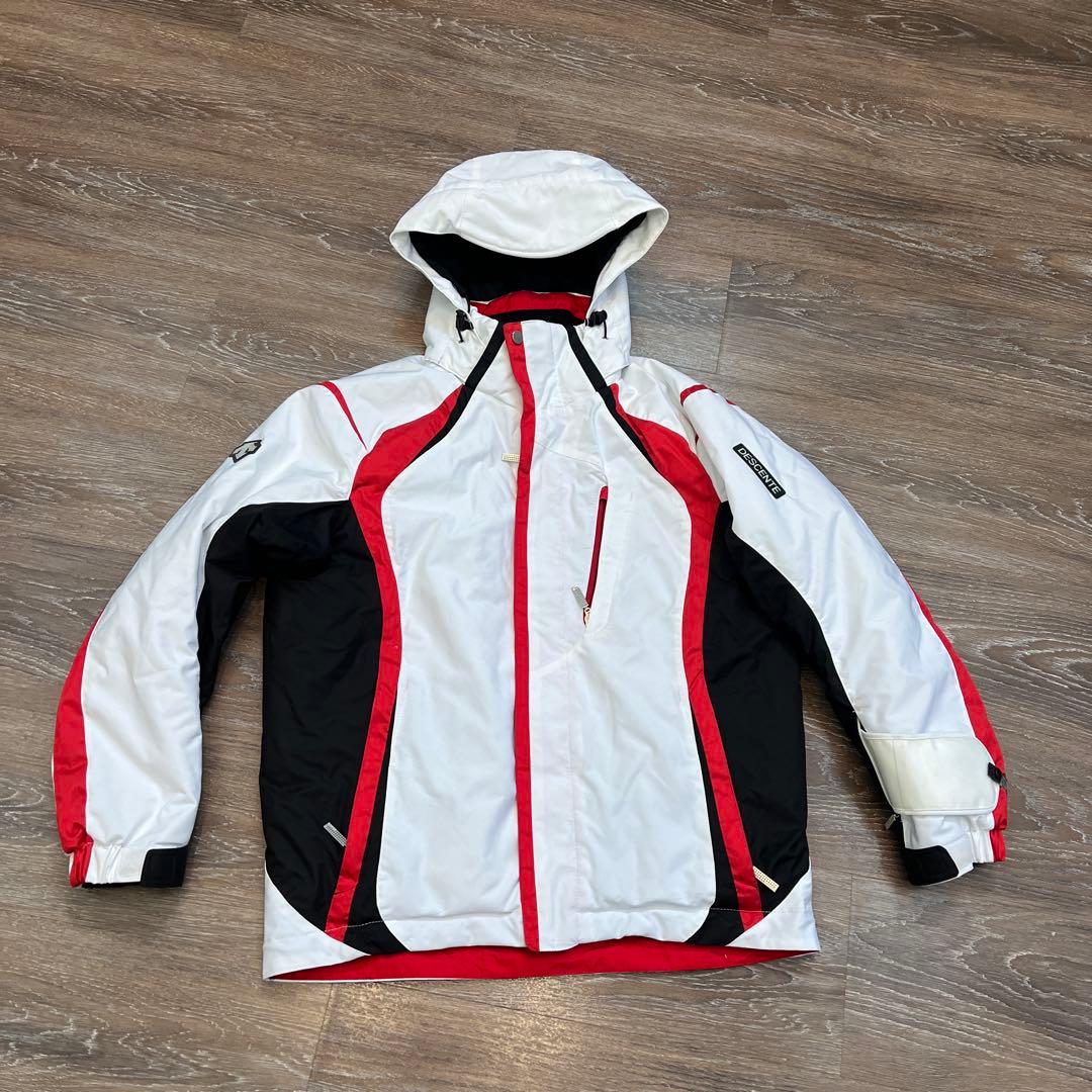 スキーウェア　M メンズ　セットアップ　上下　デサント　男性　美品