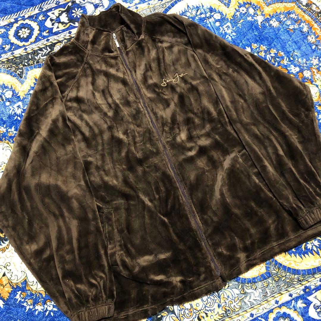 ショーンジョン　セットアップ　ベロア　ブラウン　2XL