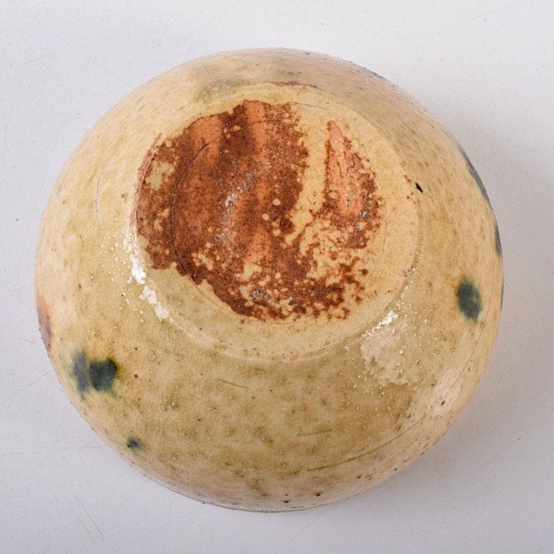 茶道具　瀬戸焼　黄瀬戸　茶入　蓋付　時代箱　C　R8088