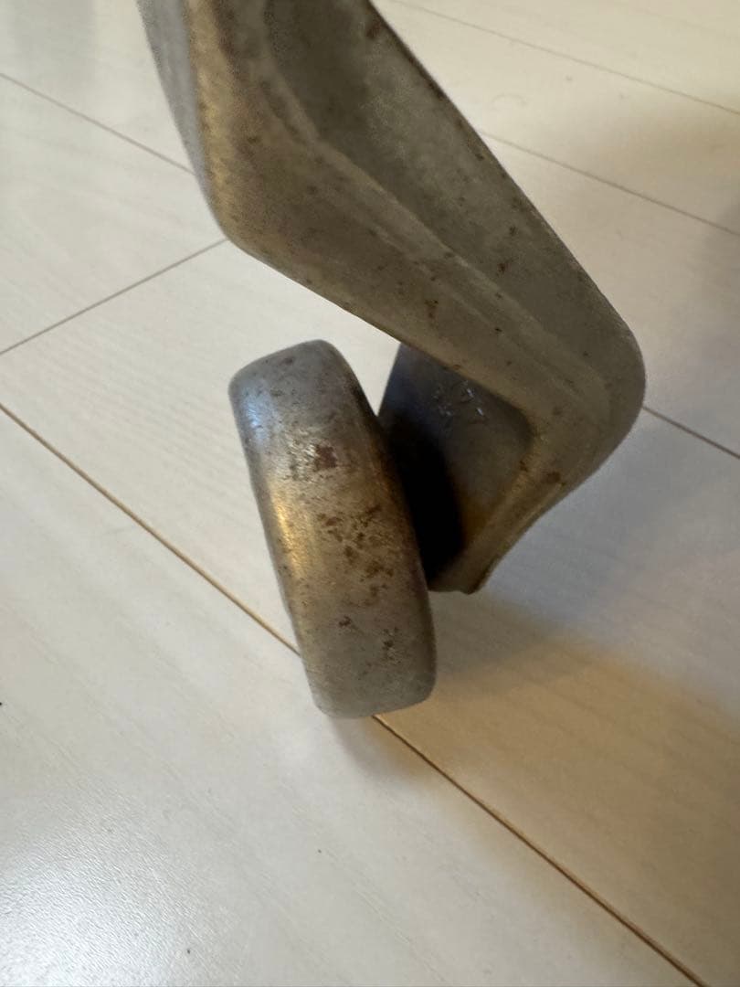 journal standard◆ 木製パッチワーク円卓 金属キャスター付き