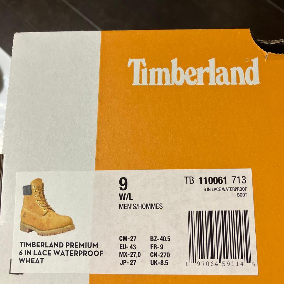 Timberland ウォータープルーフ プレミアムワークブーツ　ベージュ正規品