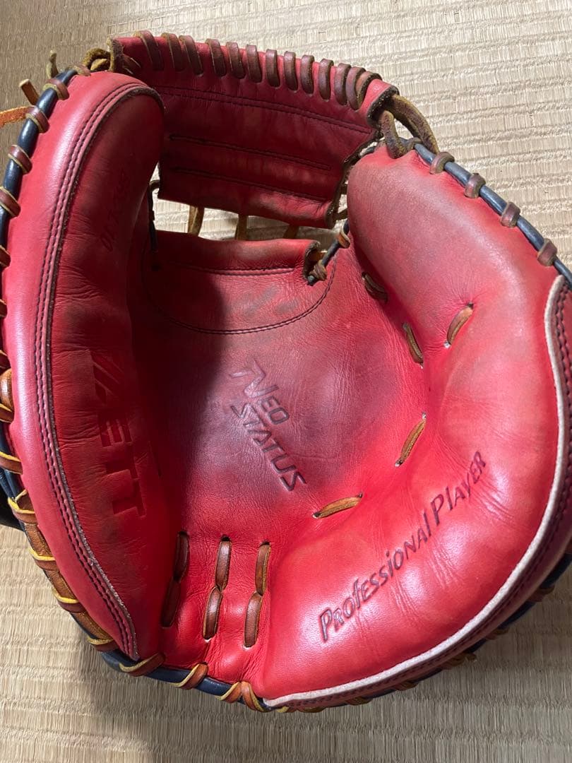 ZETT ネオステイタス軟式キャッチャーミット　森友哉型　値下げ　値下げ