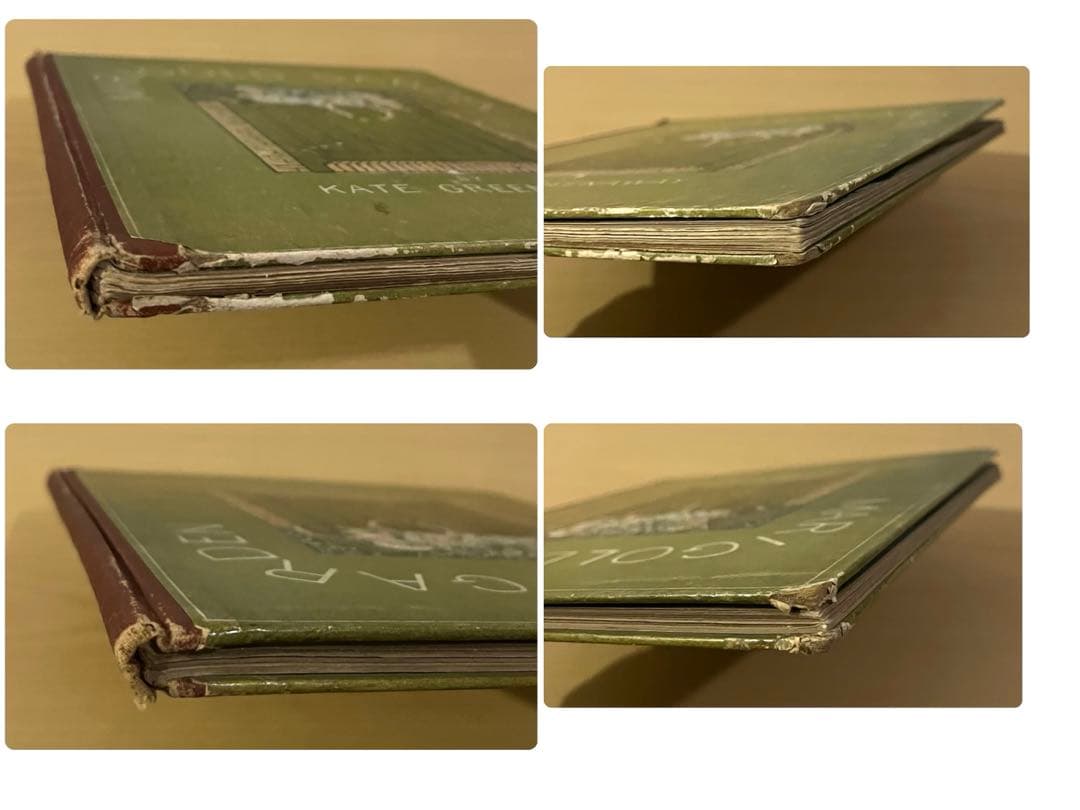 NO.418 稀少 古書　アンティーク洋書 絵本　ケイト グリーナウェイ 童謡