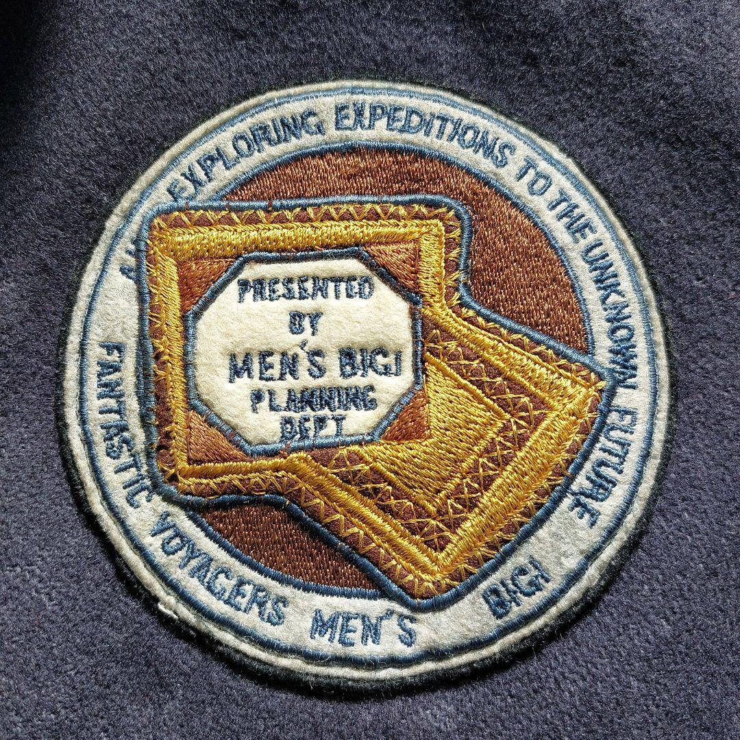 80s vintage MEN'S BIGI スタジャン 中綿キルティング