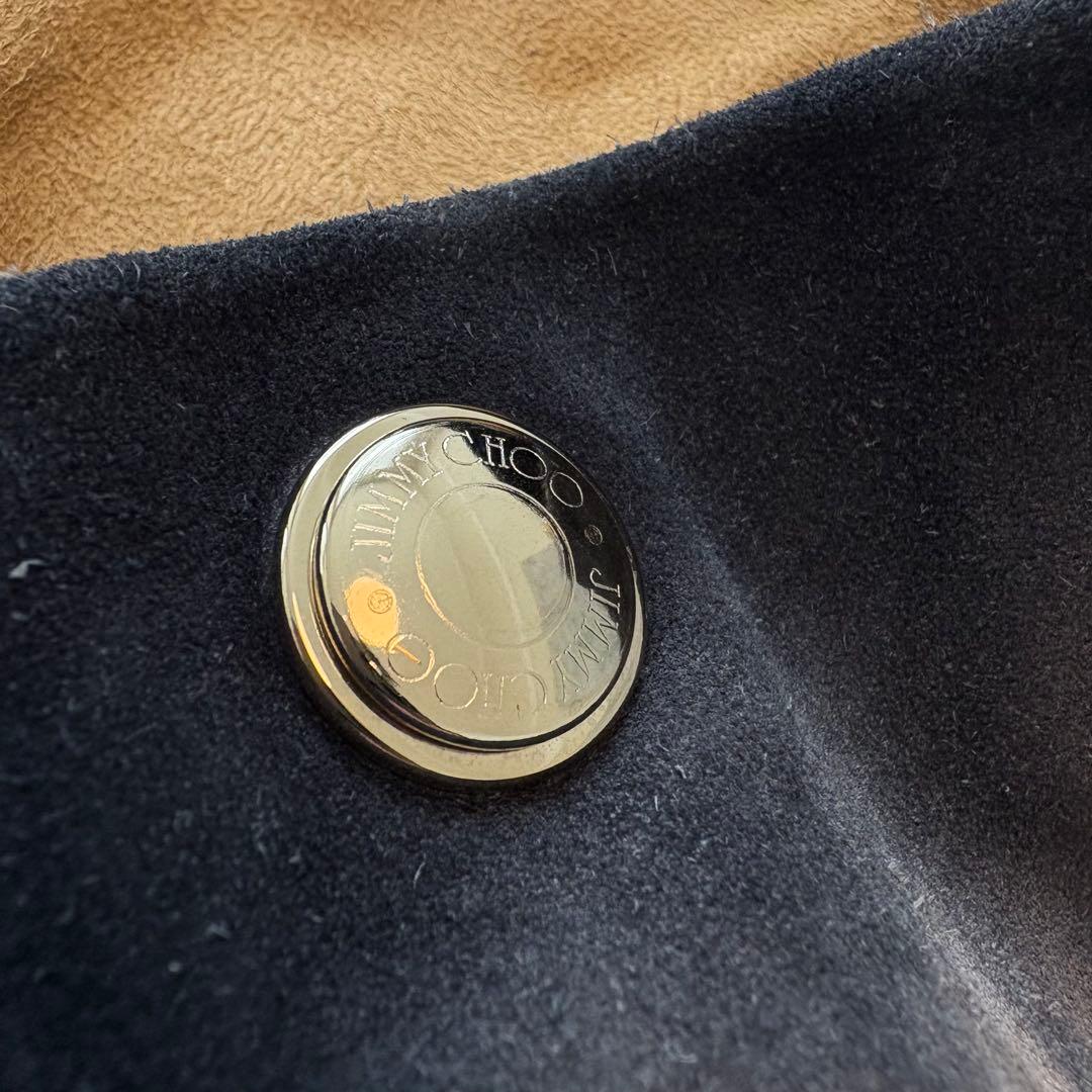 Jimmy Choo スエードレザー ショルダーバッグ