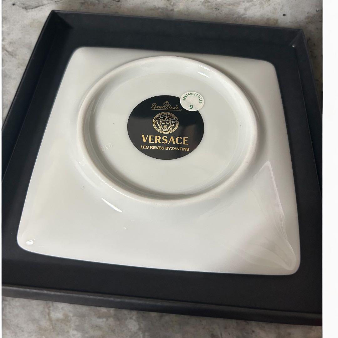 VERSACE ヴェルサーチ ビザンチン ボウルフラット ミニプレート 小皿