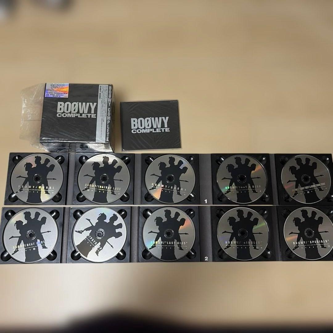 BOOWY コンプリートアルバムとシングルのセット