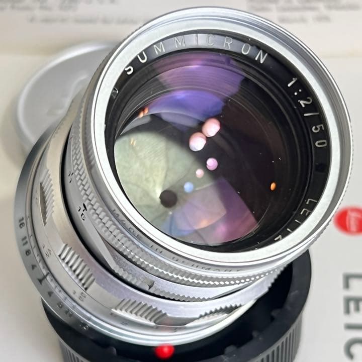 ライカ Leica固定銅鏡 後期Summicron Mズミクロン 50mm f2