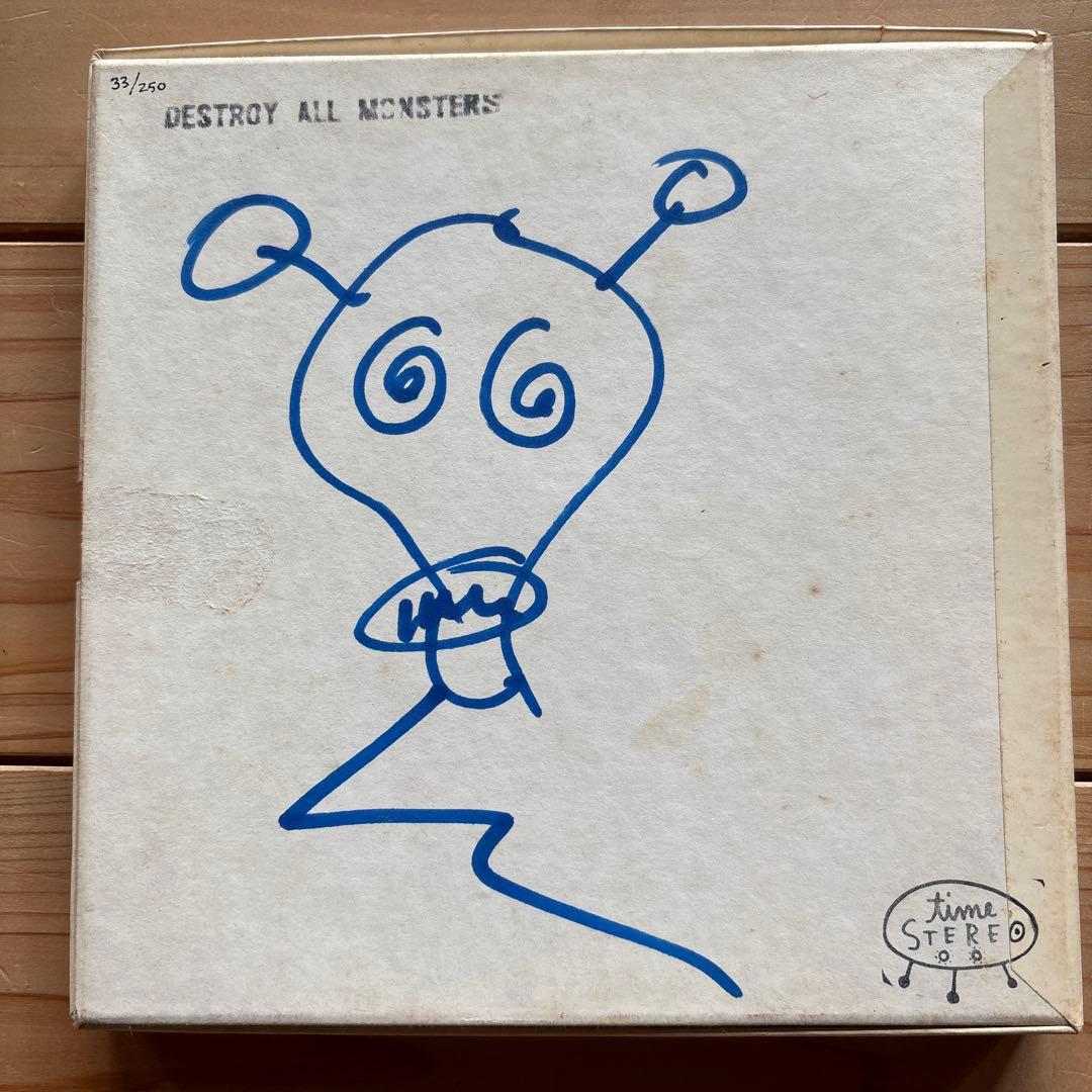 DESTROY ALL MONSTERS サイン入り　限定250部EPレコード