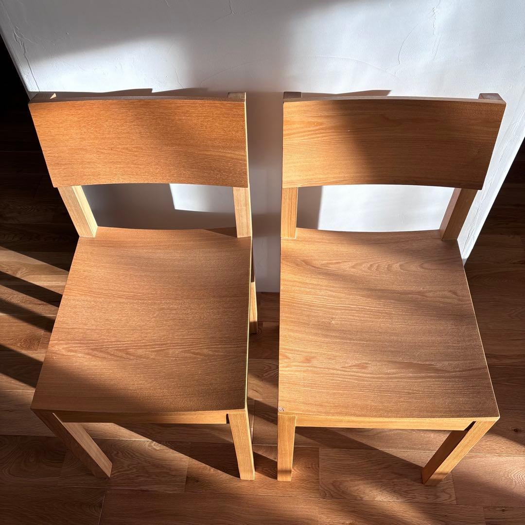 unico ウニコ ダイニング チェア 2脚 HUTTE ヒュッテ