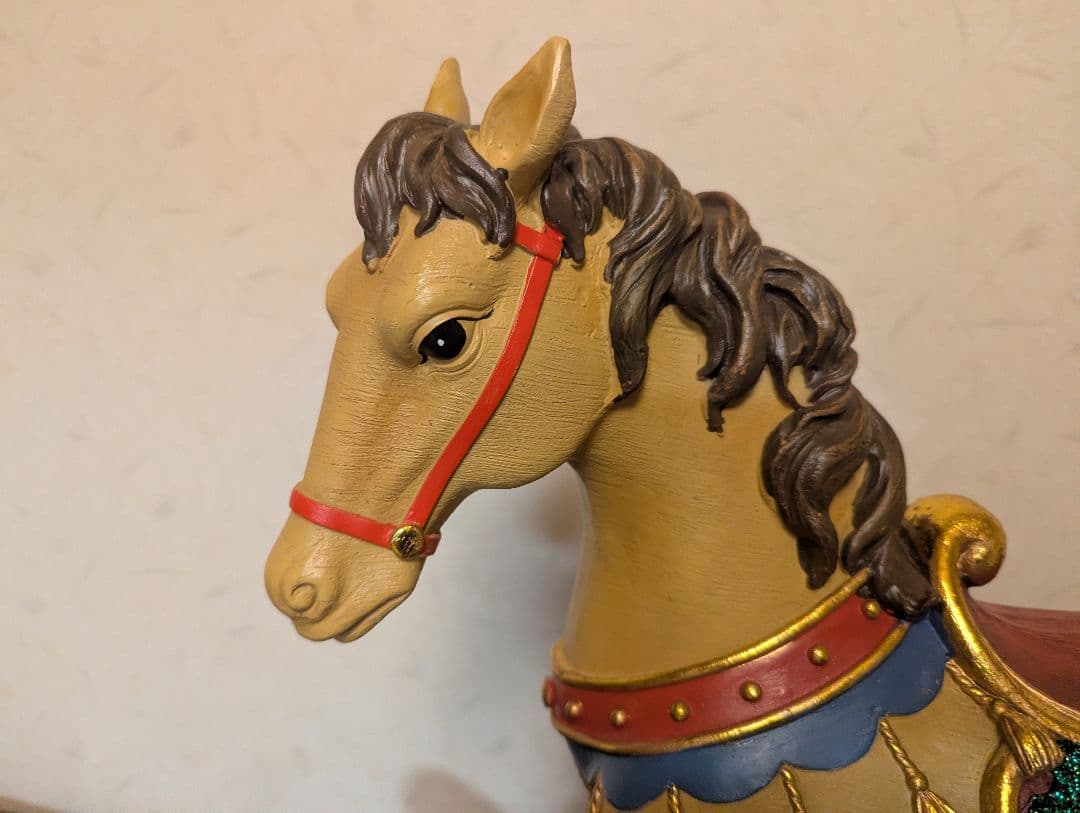 ロッキングホース型クリスマス装飾