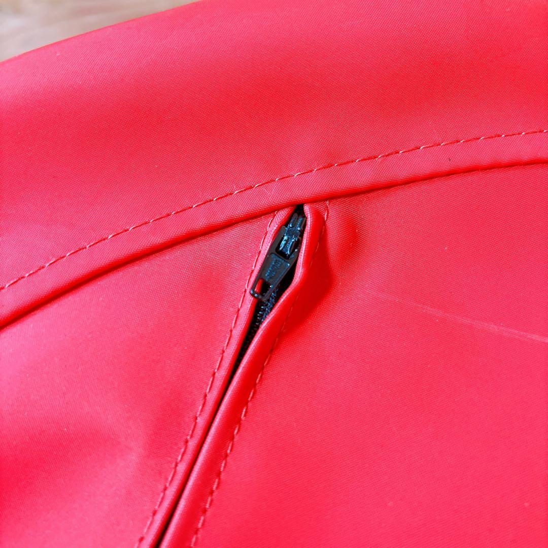 【良品】 ligne roset リーンロゼ ビーズクッション ソファ レッド