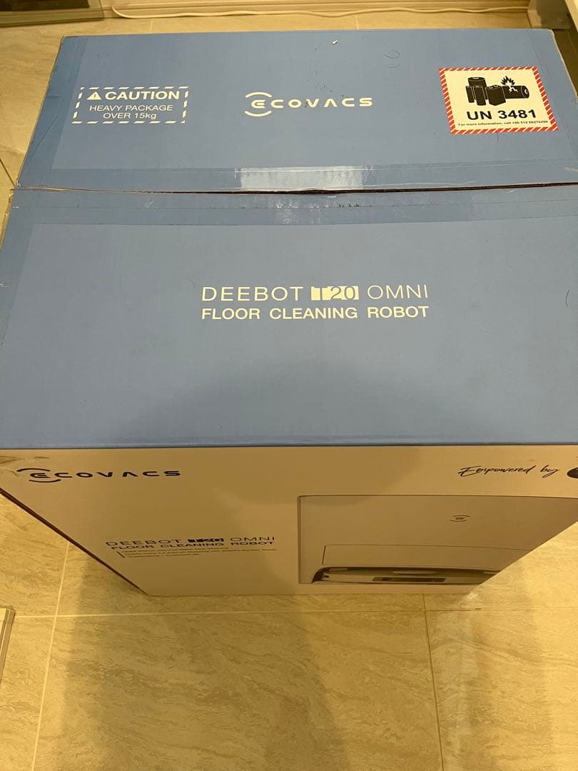 美品:DEEBOT OMNI T20(元箱、説明書、付属品全て有り)