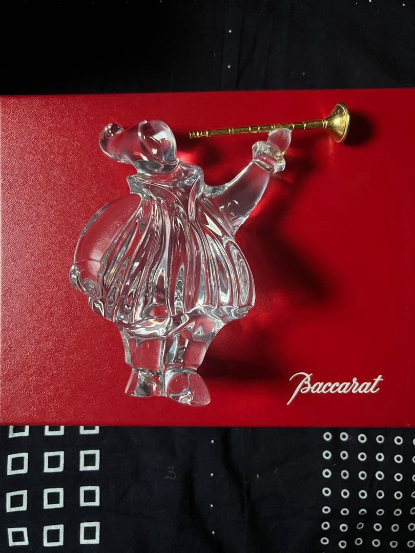【最終値下げ】希少！新品未使用品バカラ ミスキーブパックマスカレード 置物