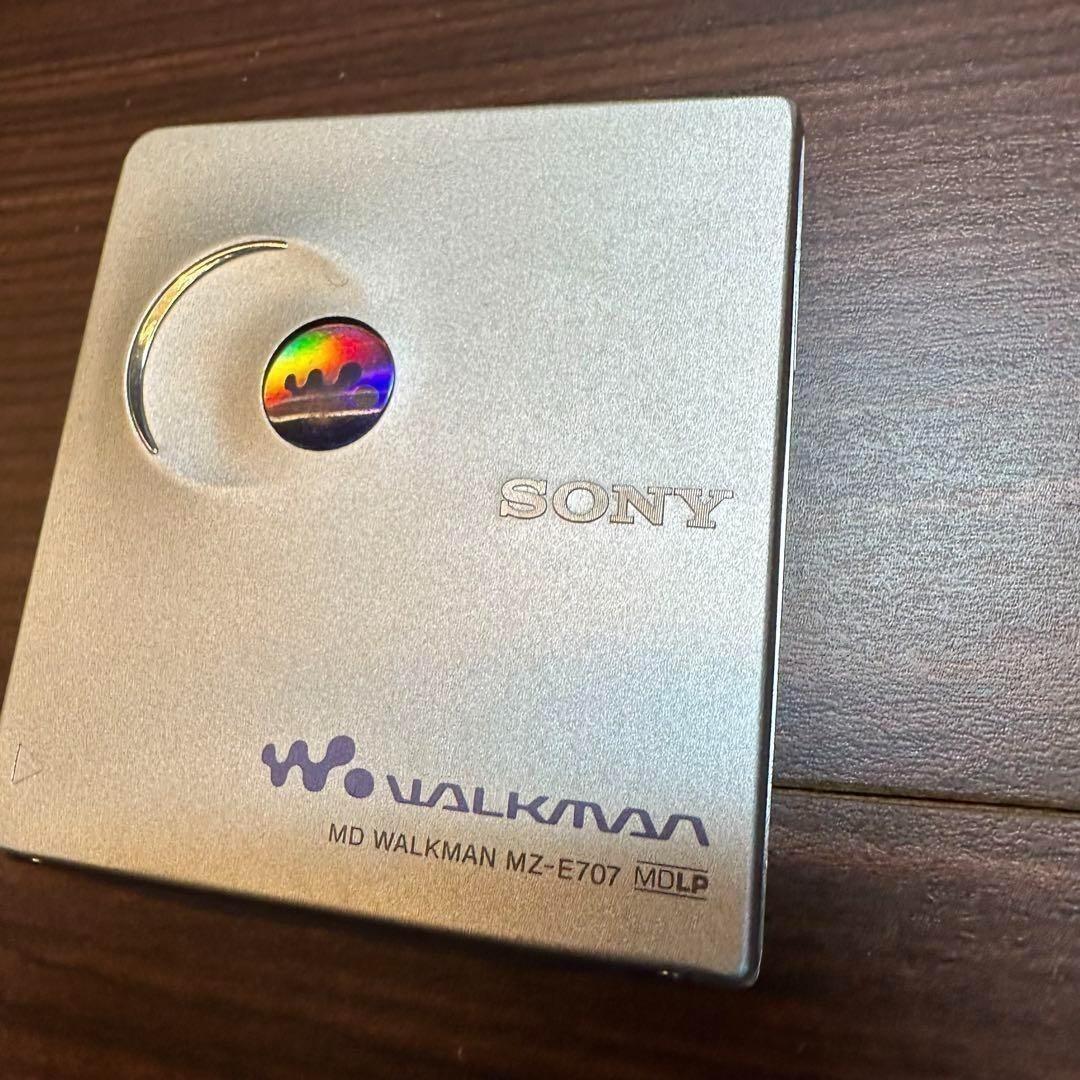 SONY MZ-E707 MD ウォークマン 美品 0360