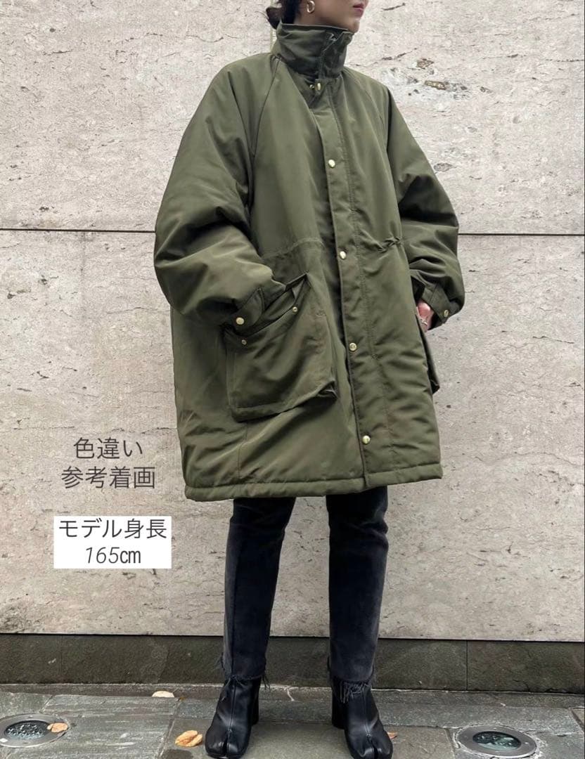 Curensology【&RC】スウェーディッシュモッズコート ブラック38