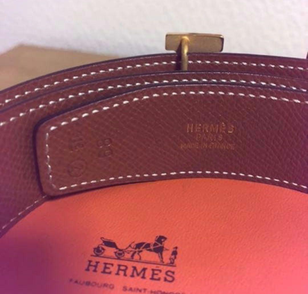 【連休限定価格】エルメス　コンスタント　リバーシブル　ベルト