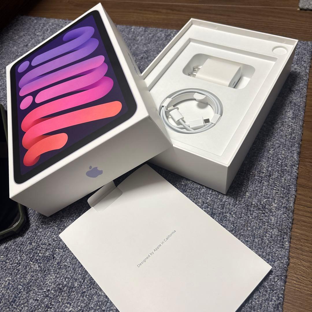 s*\"様 iPad mini 6 パープル　256GB Wi-Fiモデル