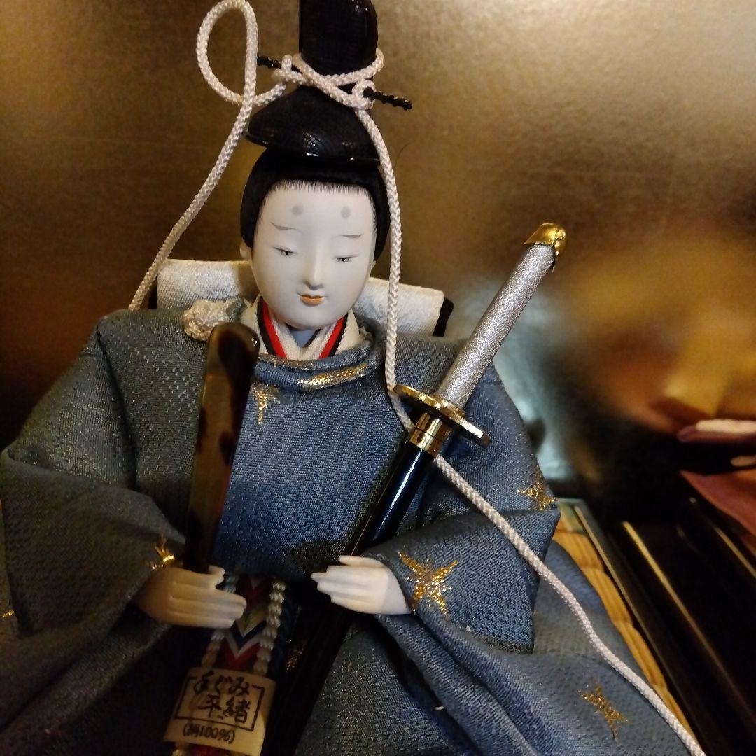 雛人形 伝統的な雛祭り用　江戸雛　市川豊玉作