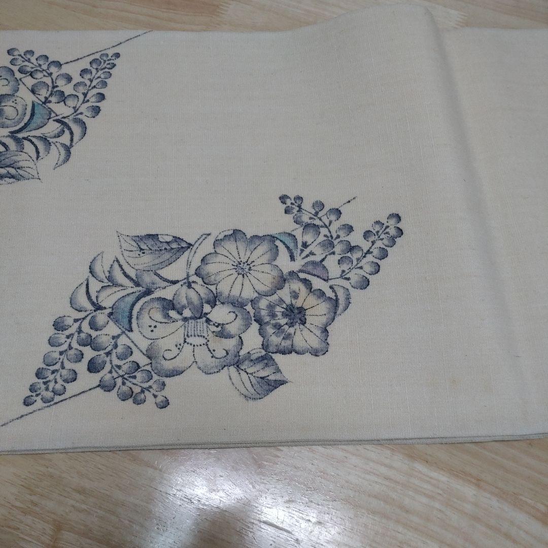 Ｍ*様 辻ヶ花♥訳あり格安スタート♥紬♥名古屋帯♥辻が花♥落款作家物