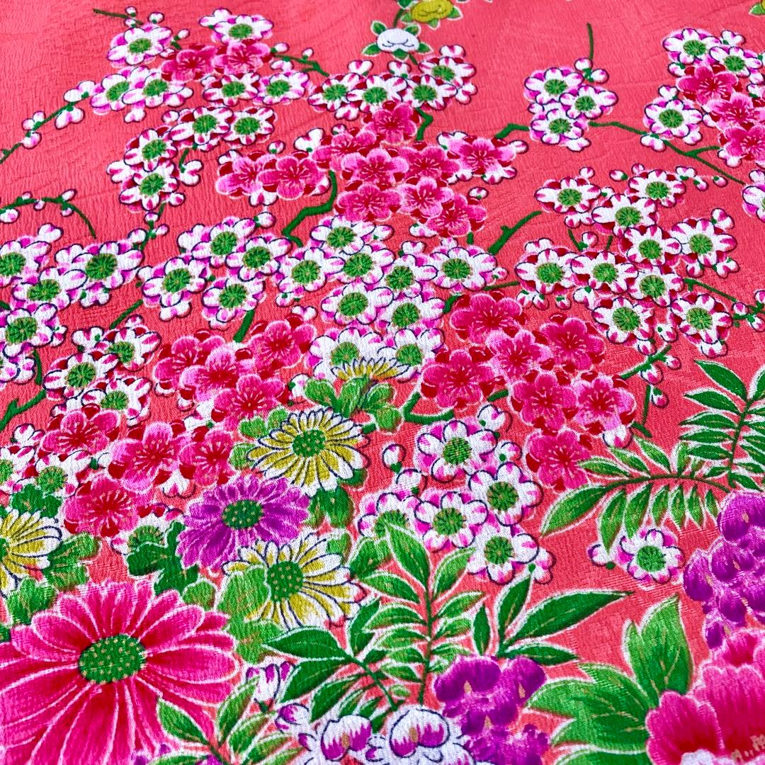 アンティーク　大人　ジュニア　子供着物　NO1