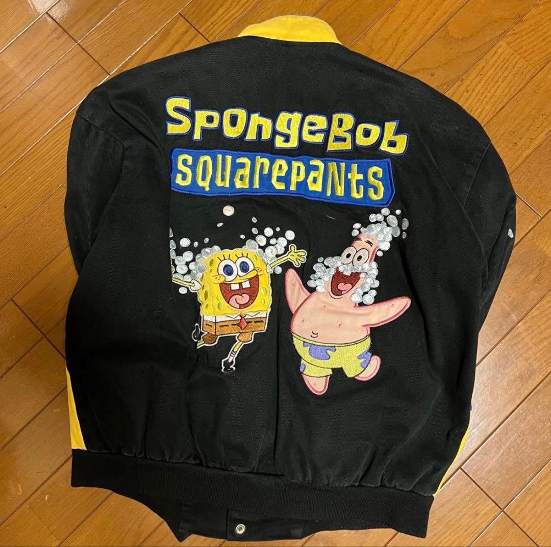 J.H design レーシングジャケット　ナスカー　スポンジボブ