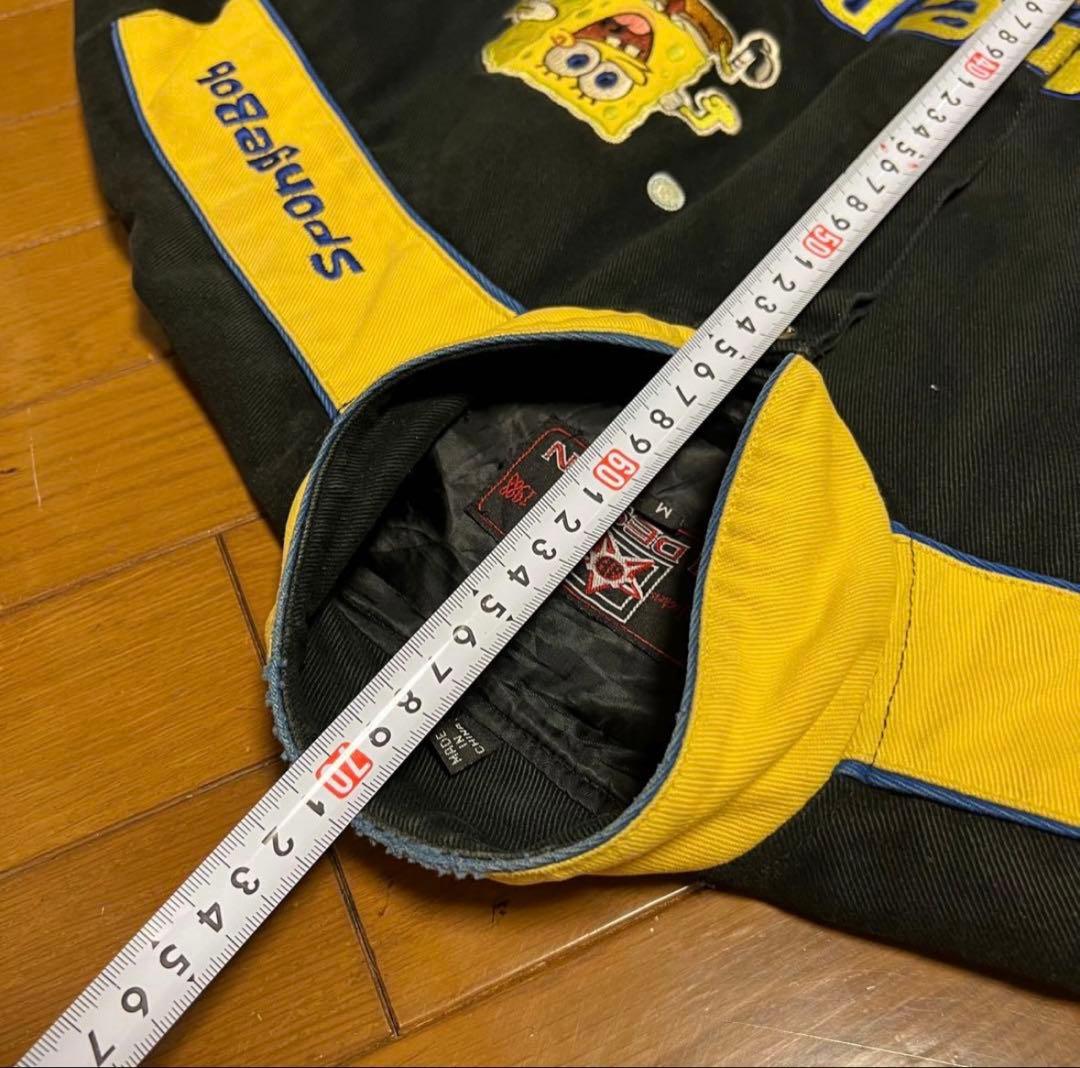 J.H design レーシングジャケット　ナスカー　スポンジボブ