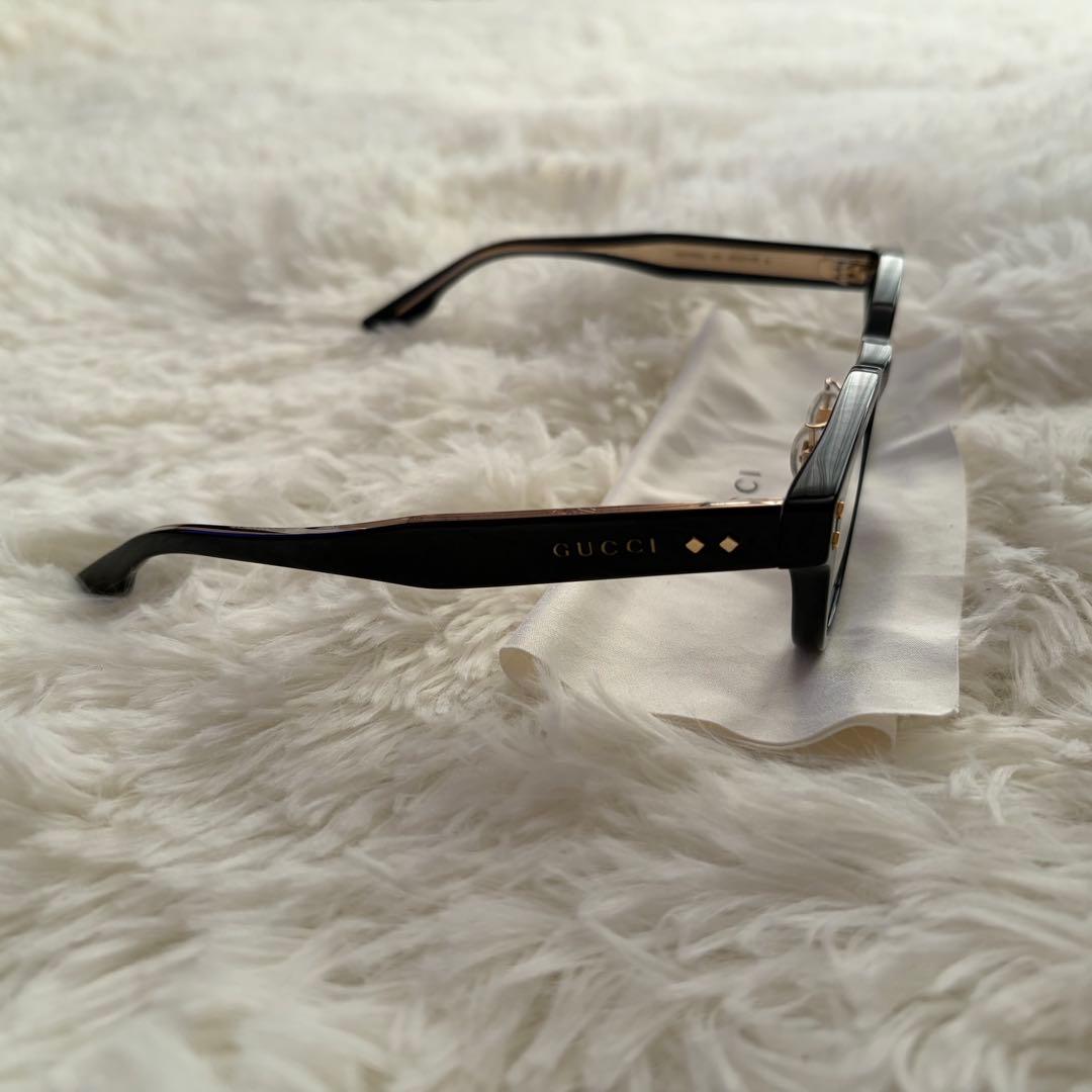 美品　グッチ GUCCI GG1470OJ サングラス　ブラック